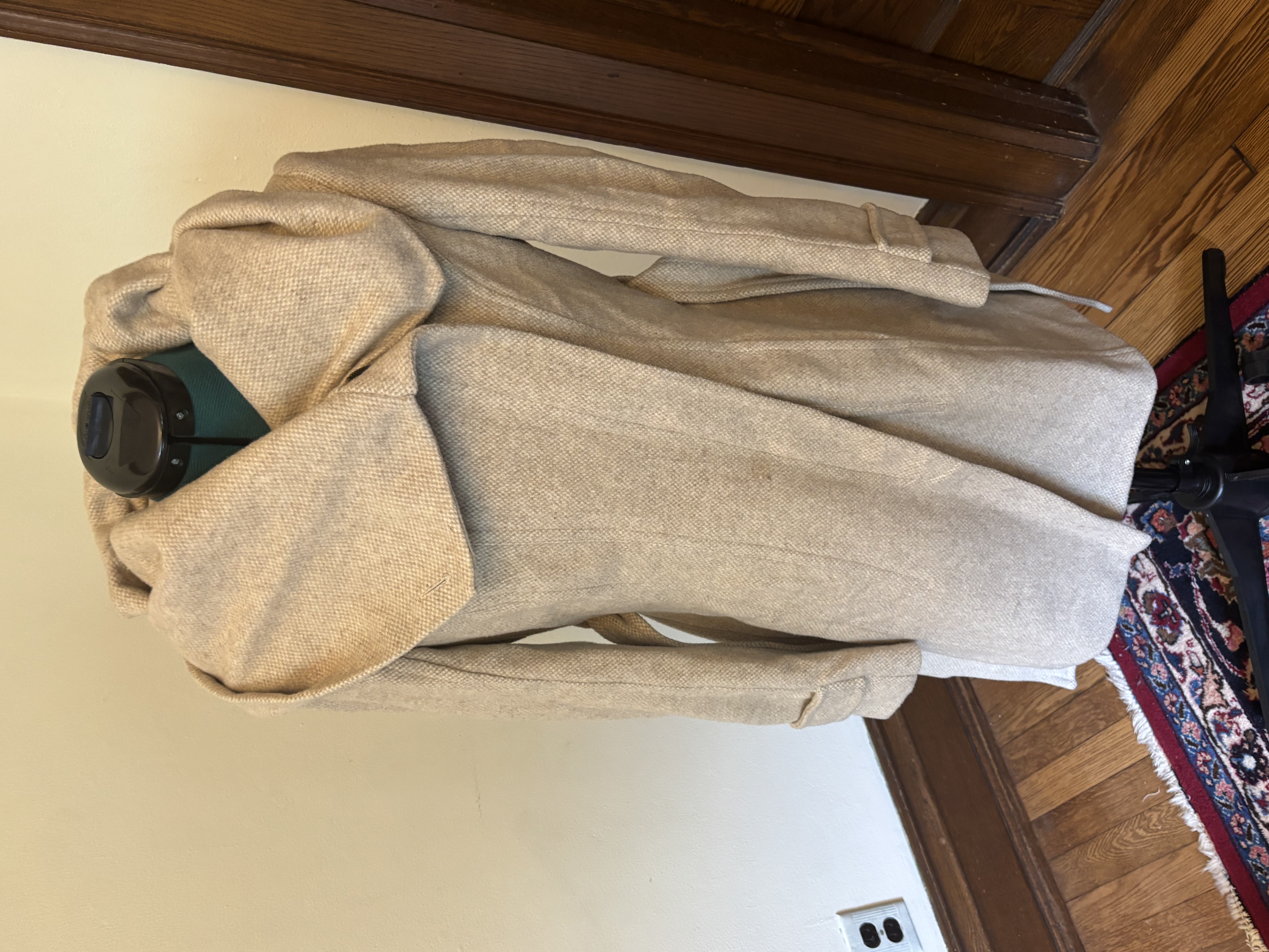 Zara Basic Chic Belted Wrap Coat