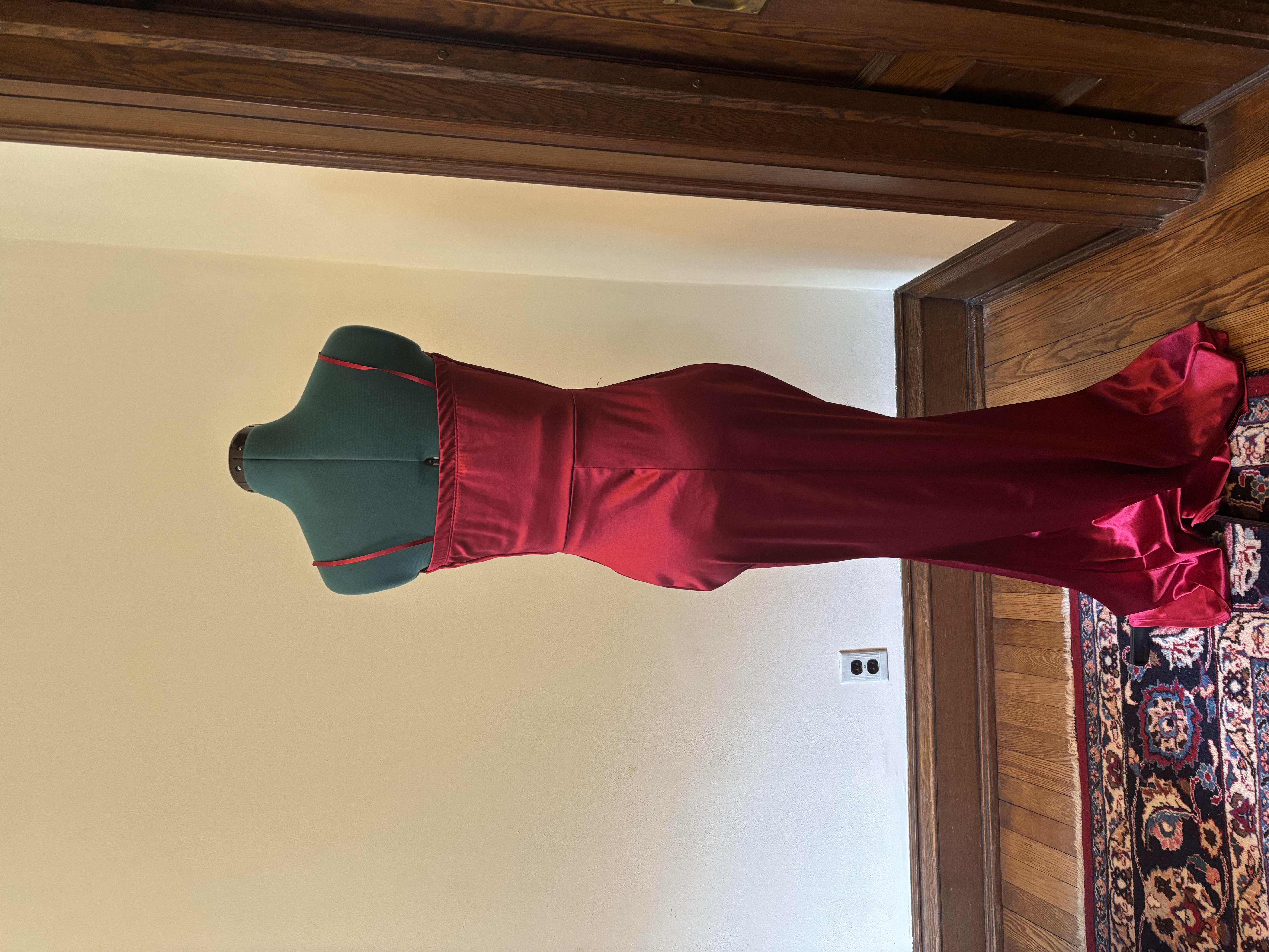 Windsor Elegant Red Gown