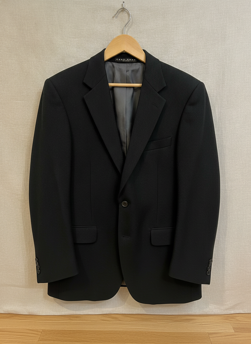 Hugo Boss Classic Black Blazer - Studio Shot