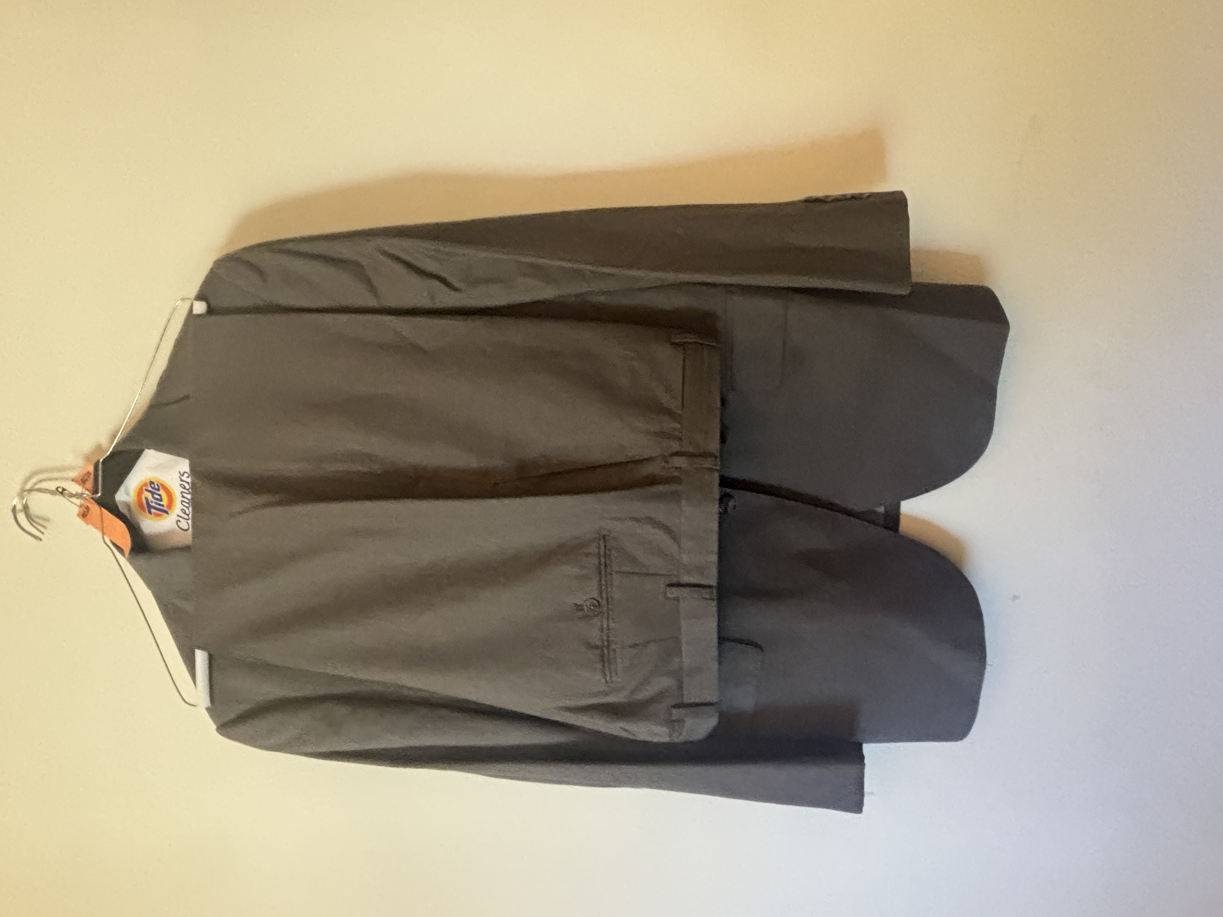 J. Hilburn Charcoal Suit