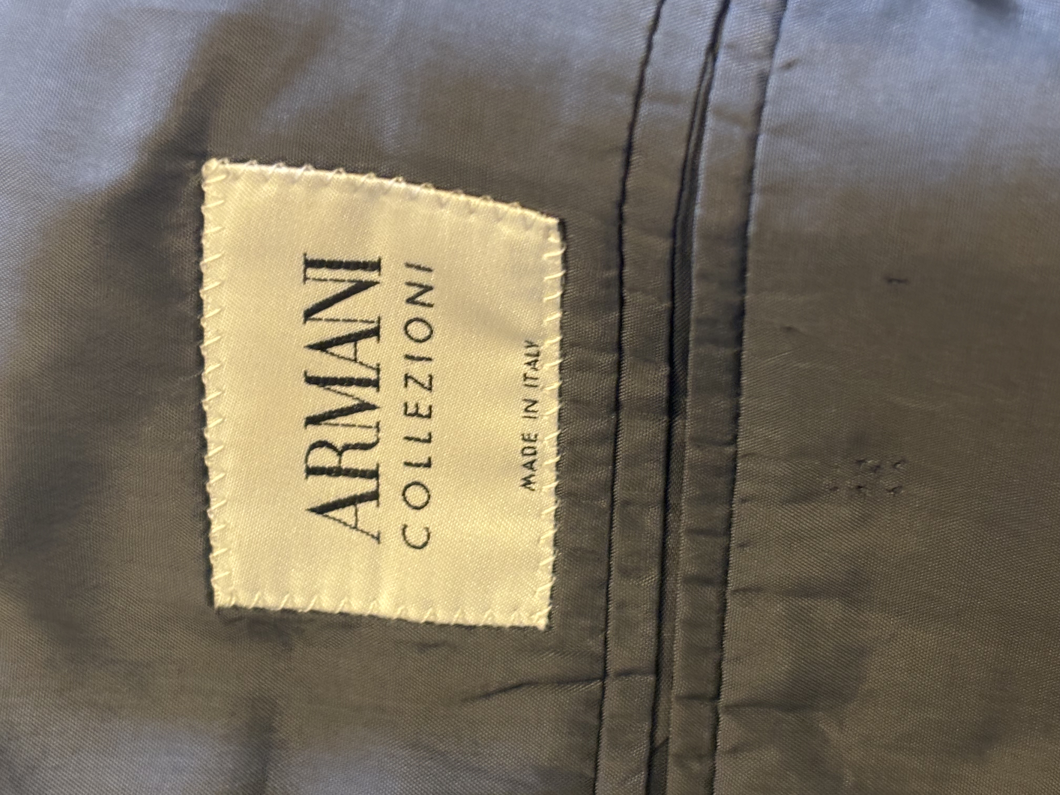 Armani Collezioni Classic Grey Blazer