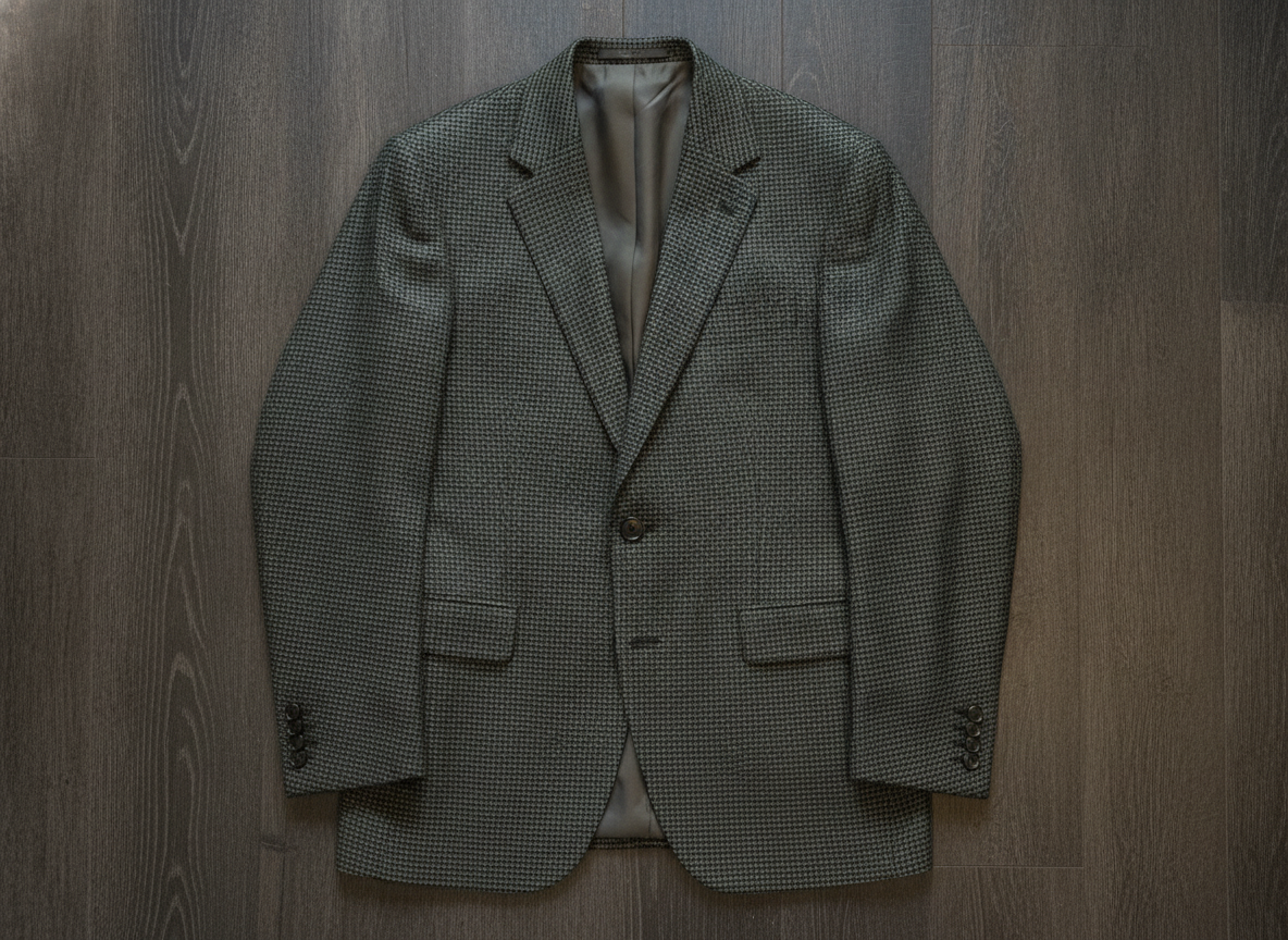 Armani Classic Men's Suit Jacket - Styled Flat-Lay