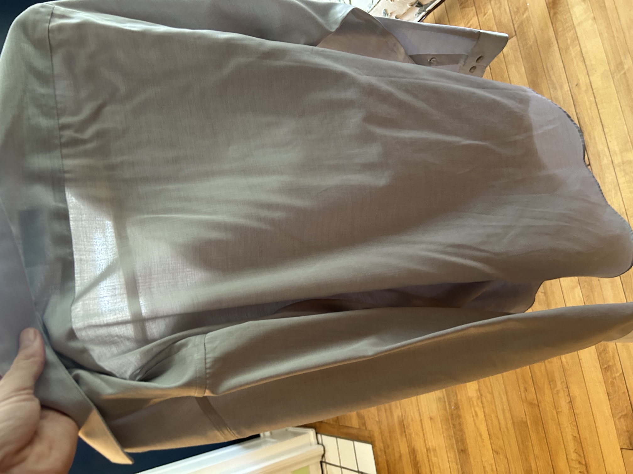 Calvin Klein Men's Slim Fit Grey Shirt