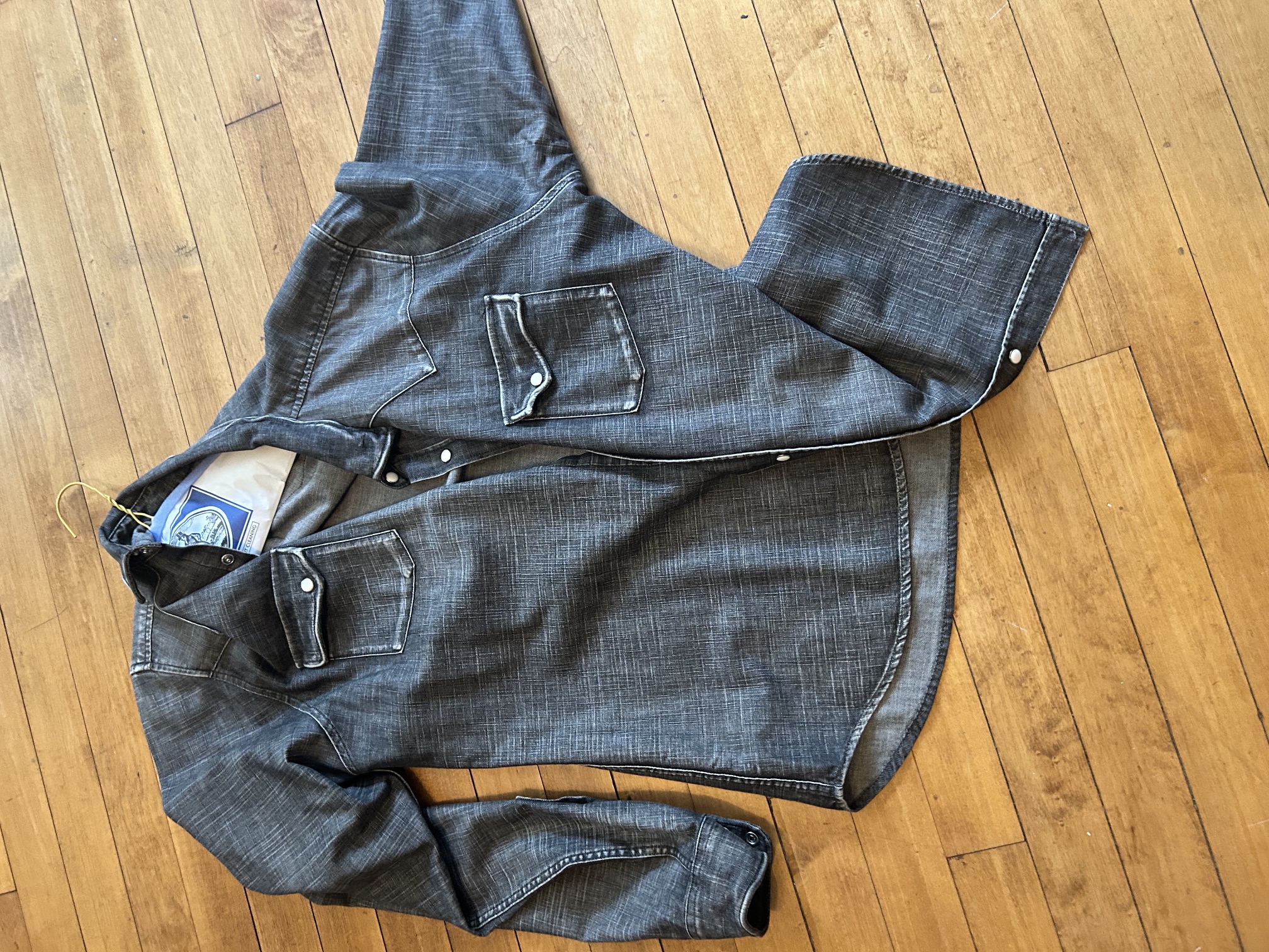 The Kooples Black Jean Shirt