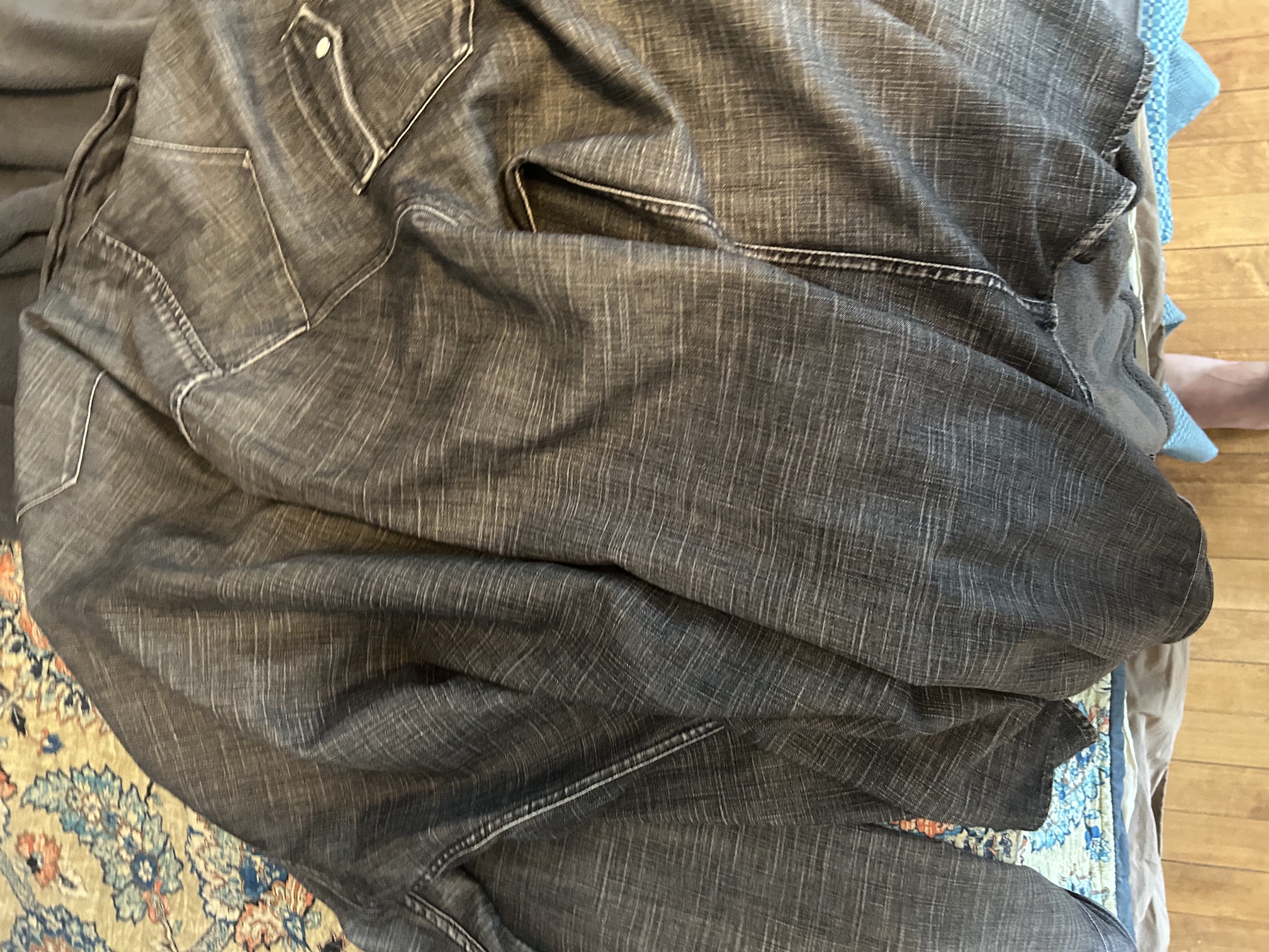 The Kooples Black Jean Shirt