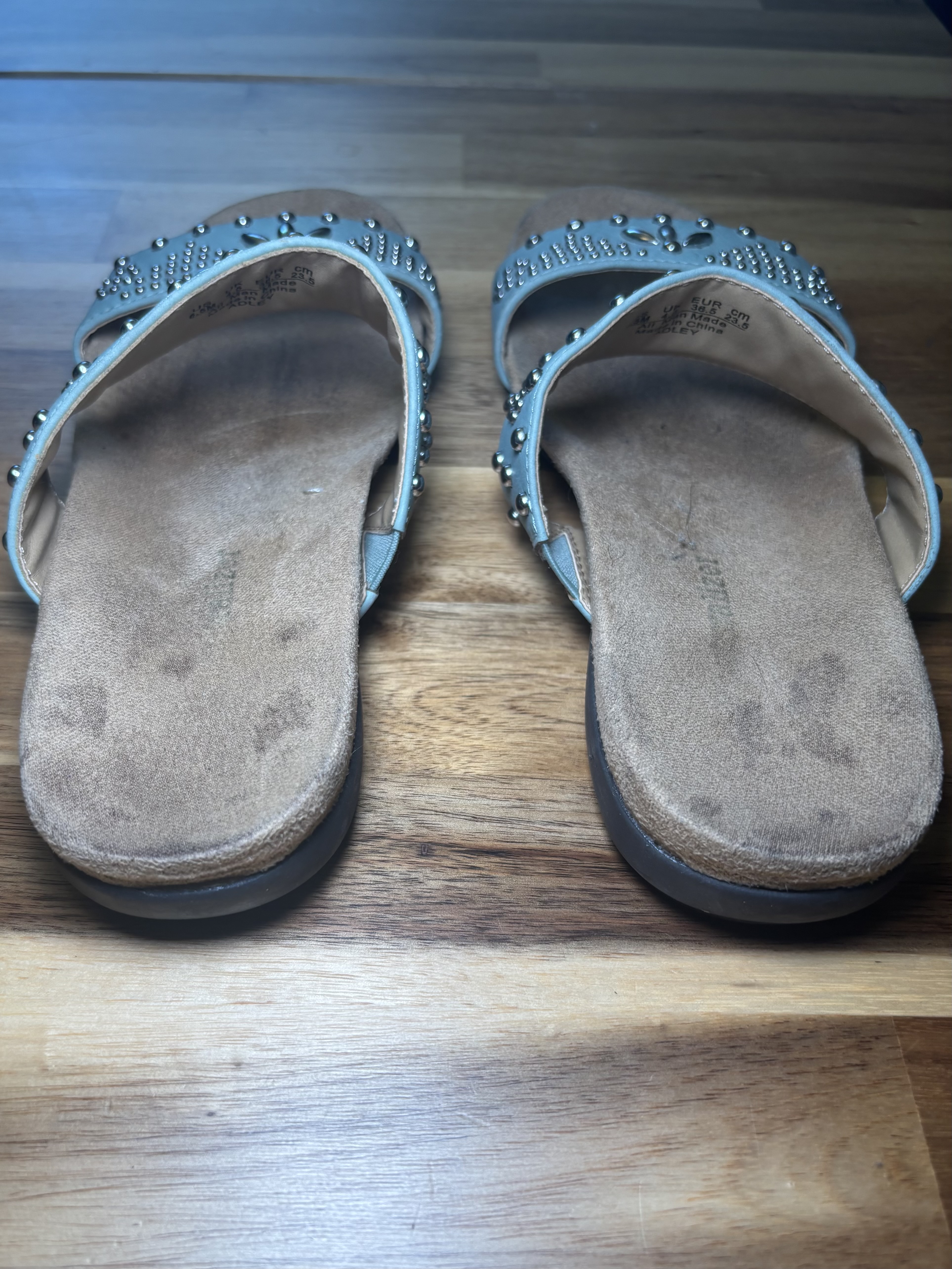 Naturalizer Studded Slide Sandals