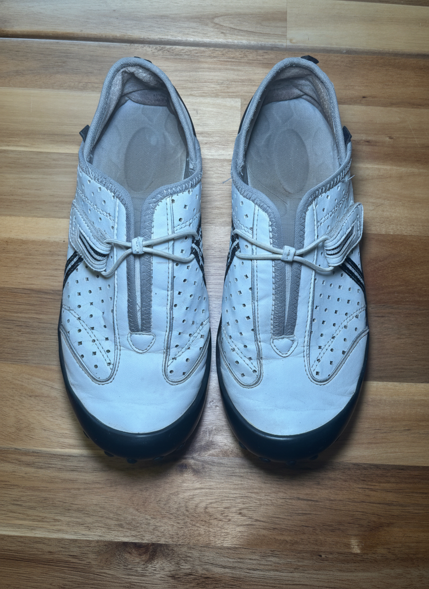 J-41 Sporty Perforated Sneakers - Styled Flat-Lay