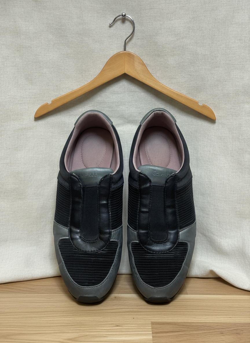 Calvin Klein Hallie Slip-On Sneakers - Studio Shot