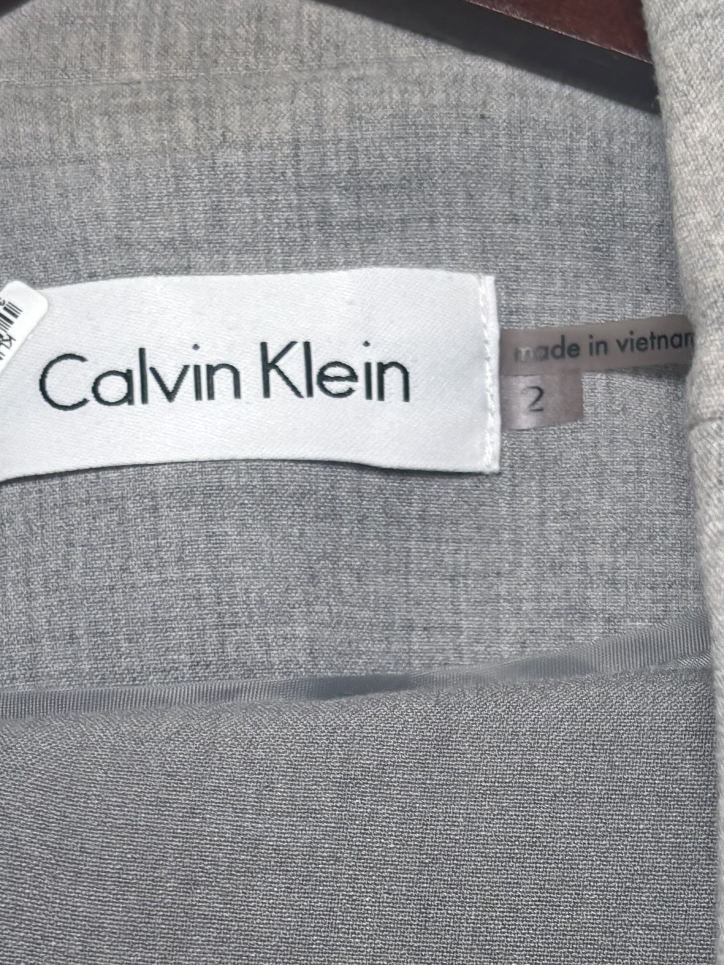 Calvin Klein Classic Gray Suit Jacket