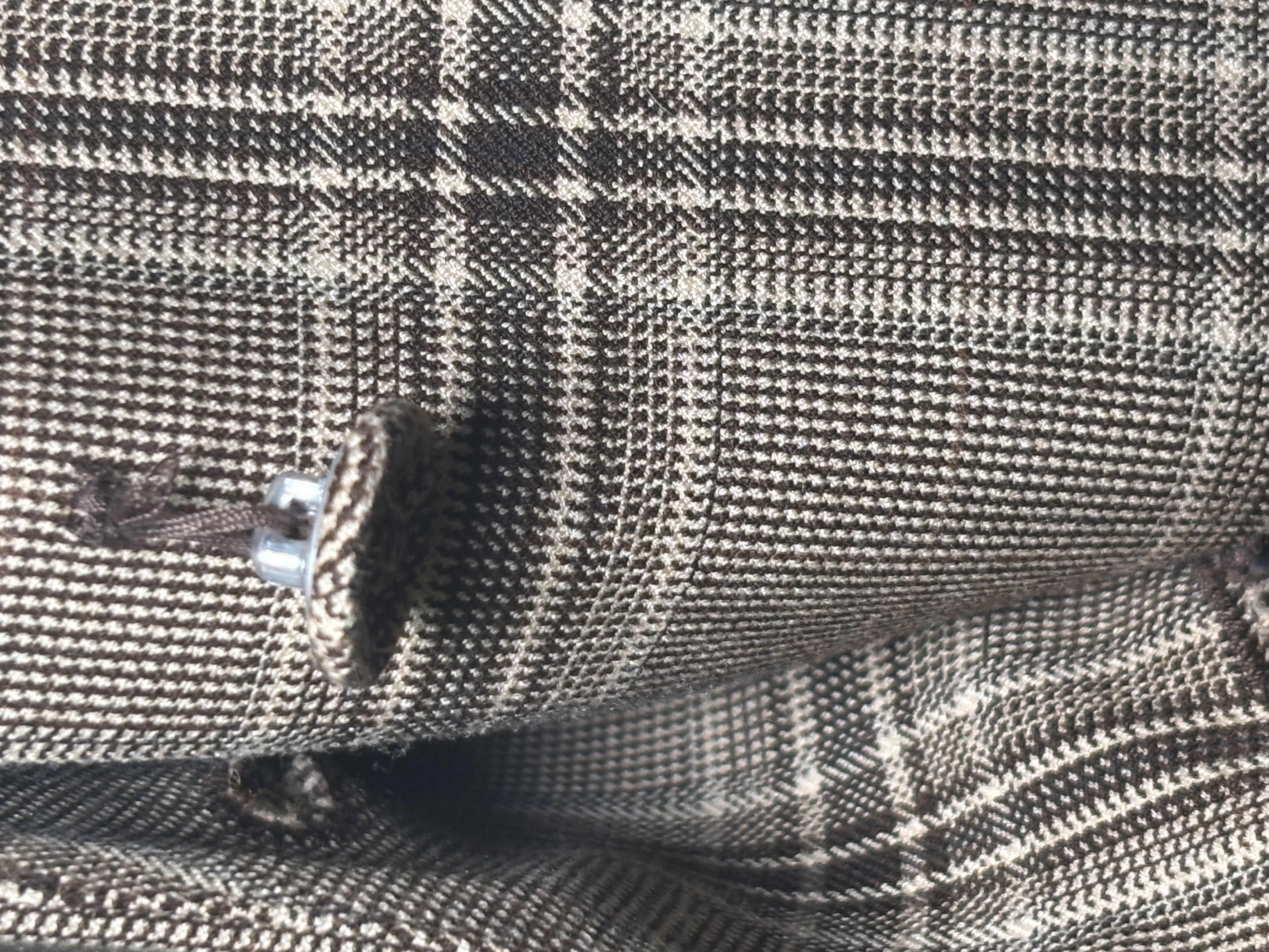 Nine West Plaid Skirt Suit Set