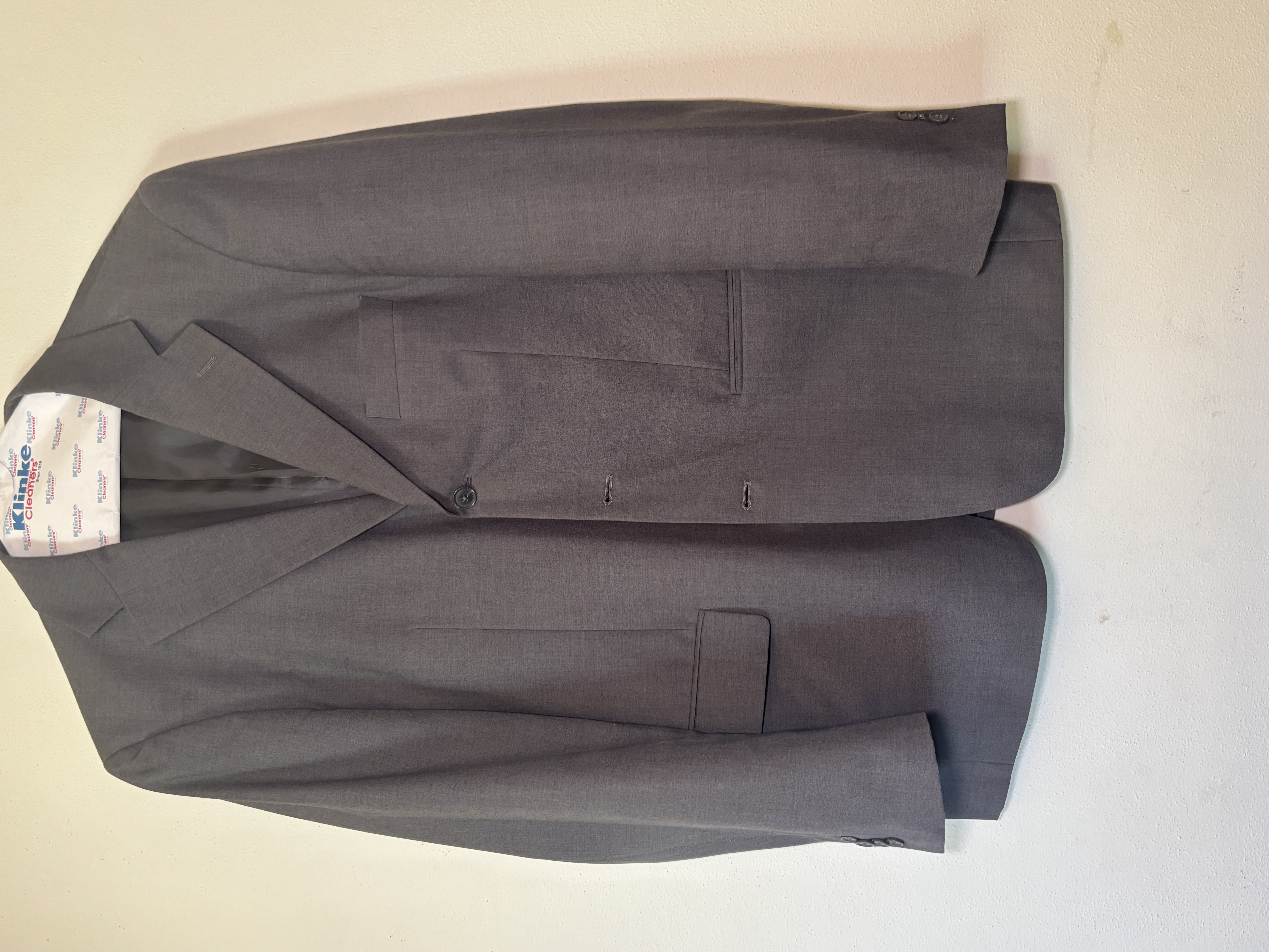 Unknown Brand Charcoal Mens Blazer