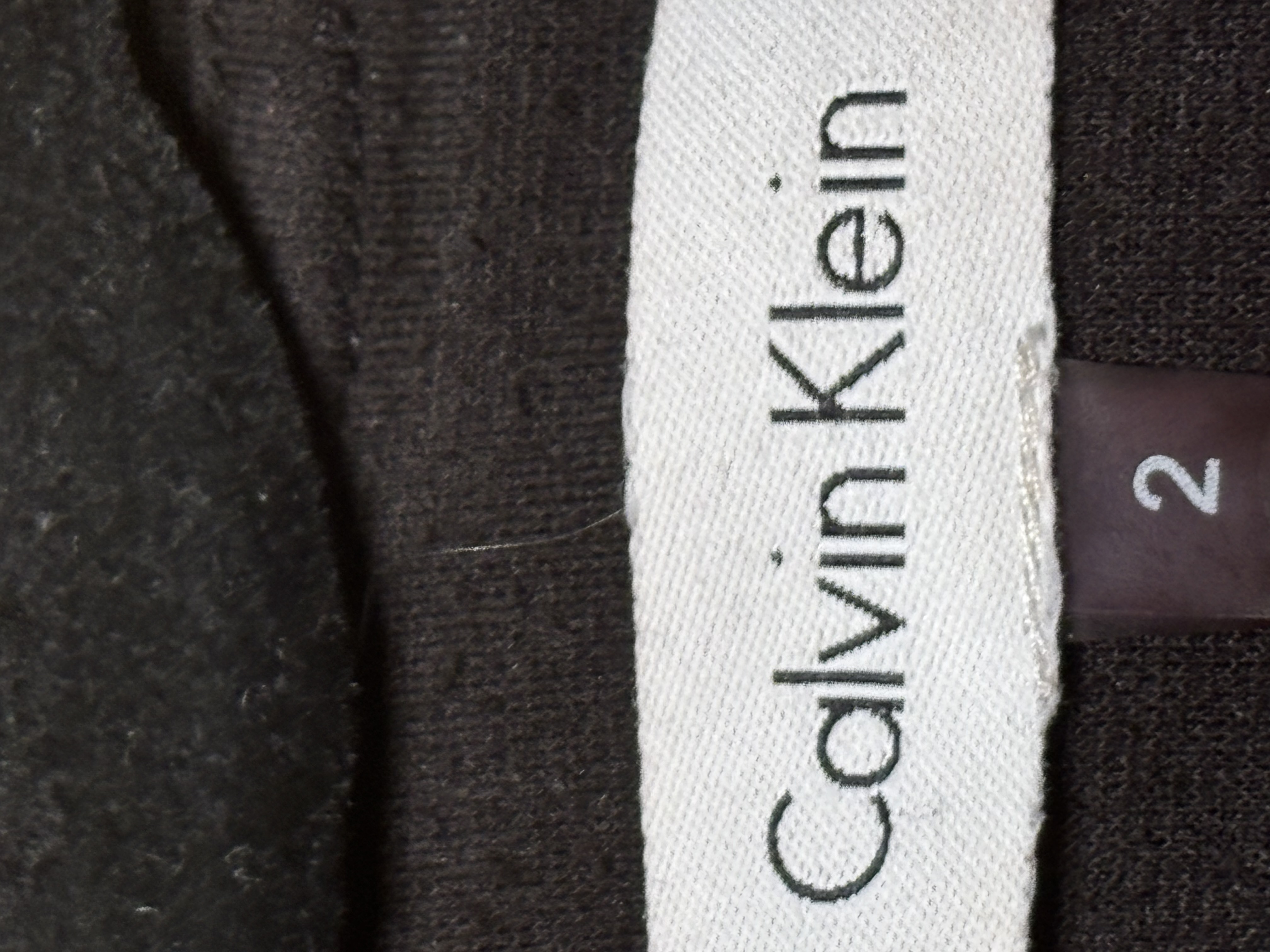 Calvin Klein Black Skirt Suit