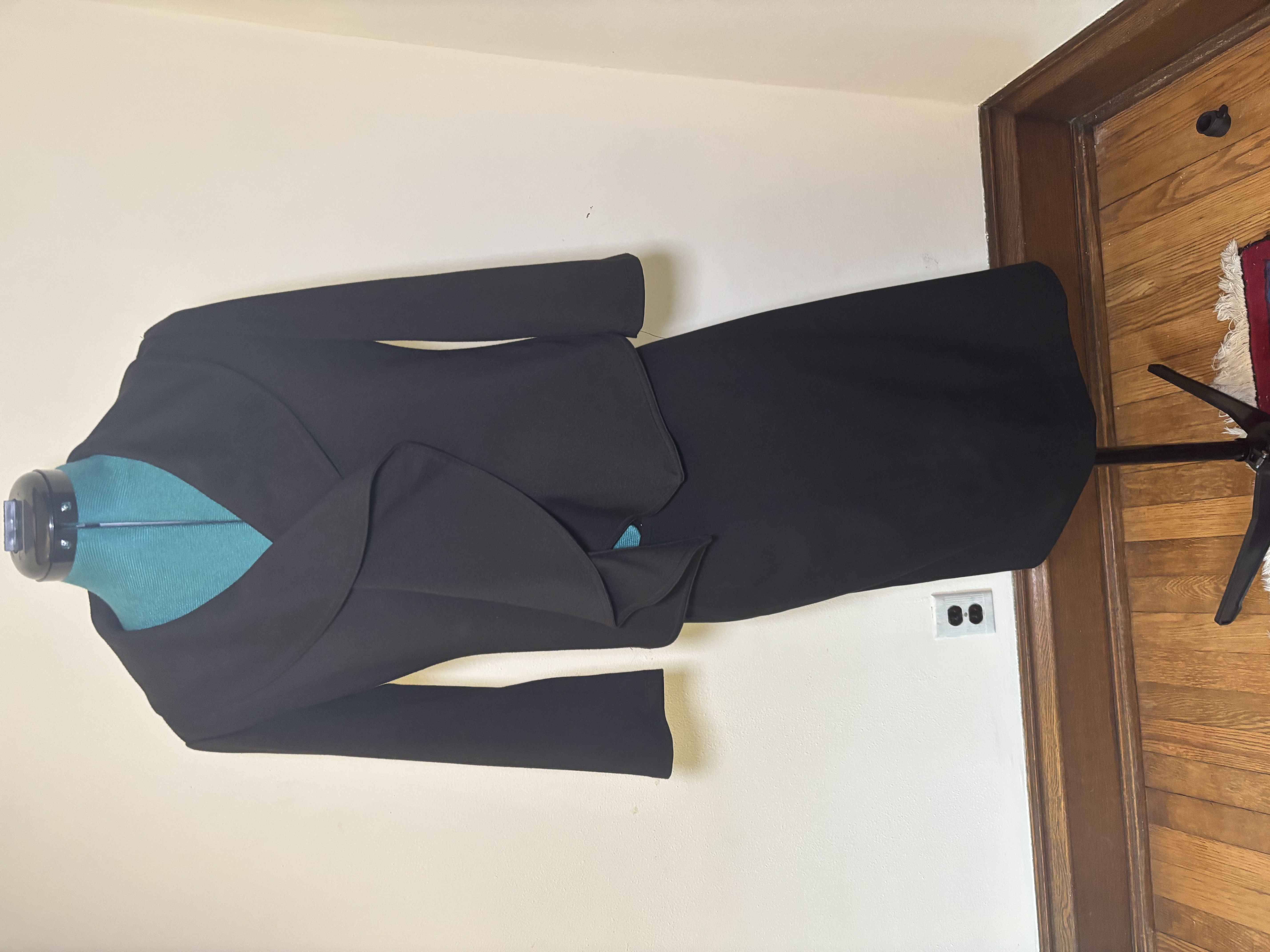 Calvin Klein Black Skirt Suit
