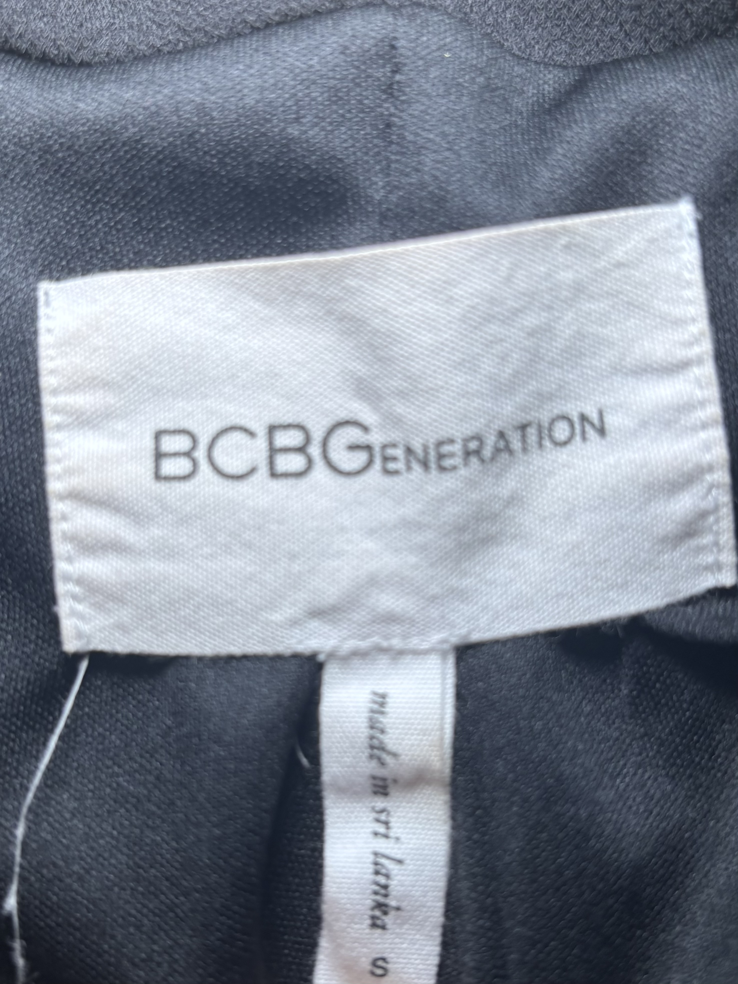 BCBGeneration Black Draped Blazer