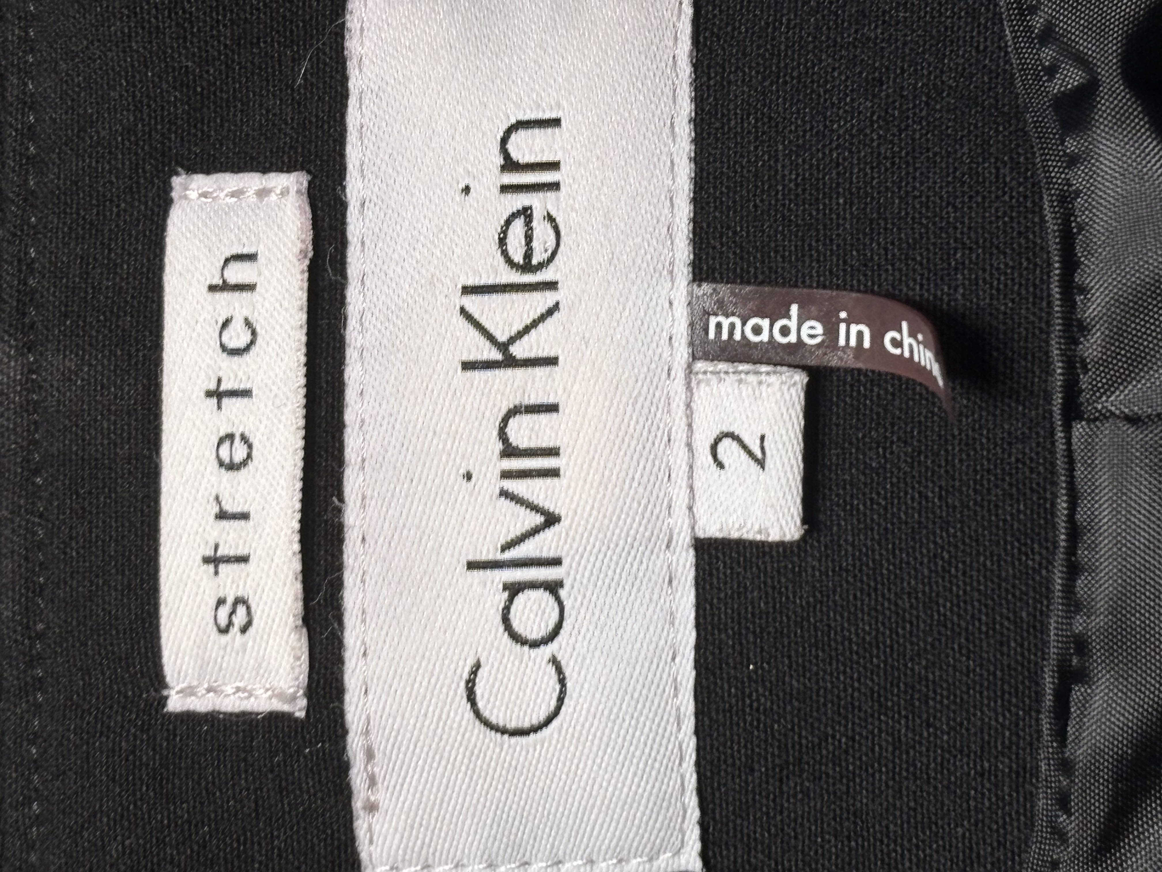 Calvin Klein Ruffle Front Blazer
