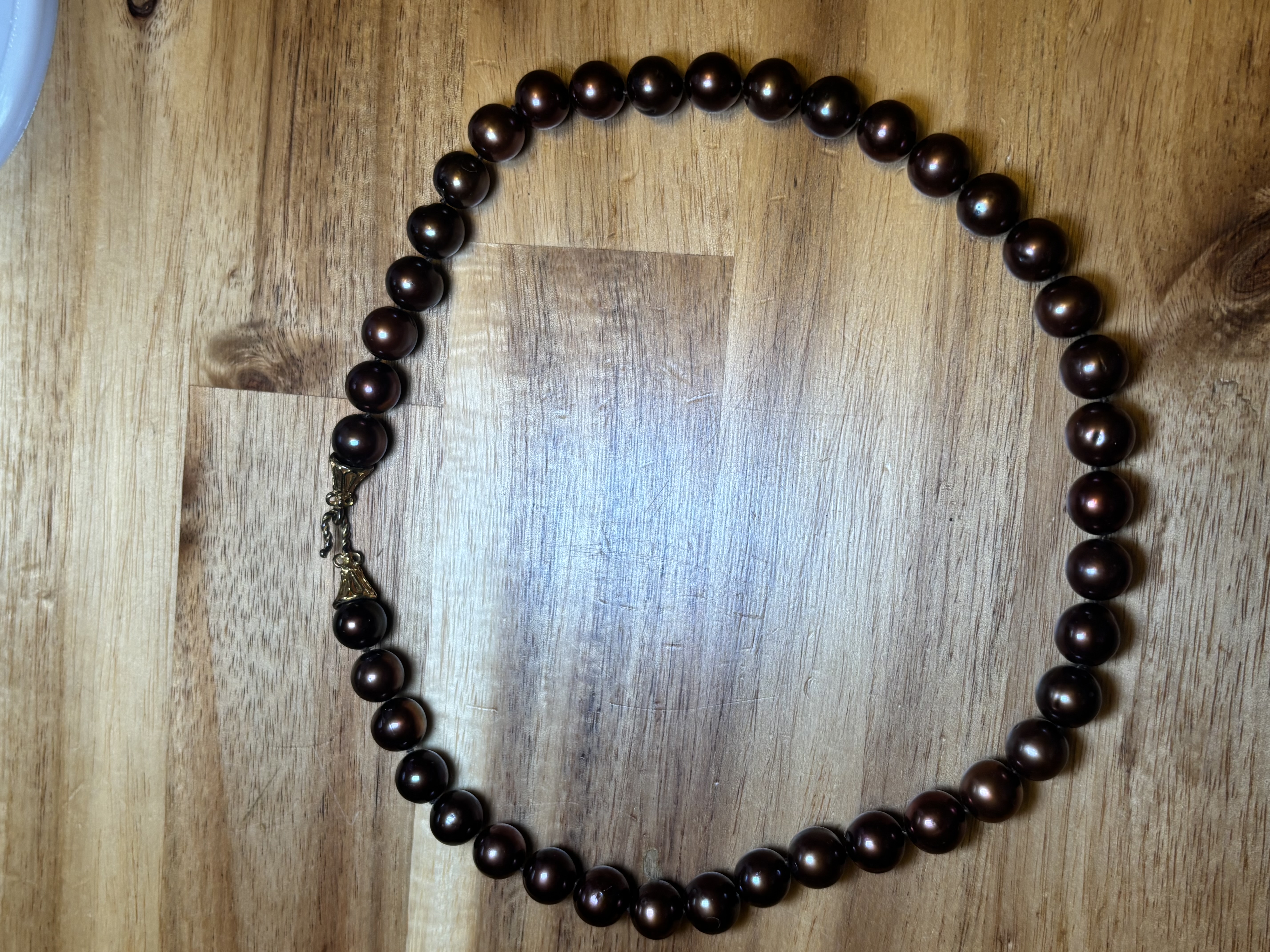 Vintage Beaded Pearl Necklace