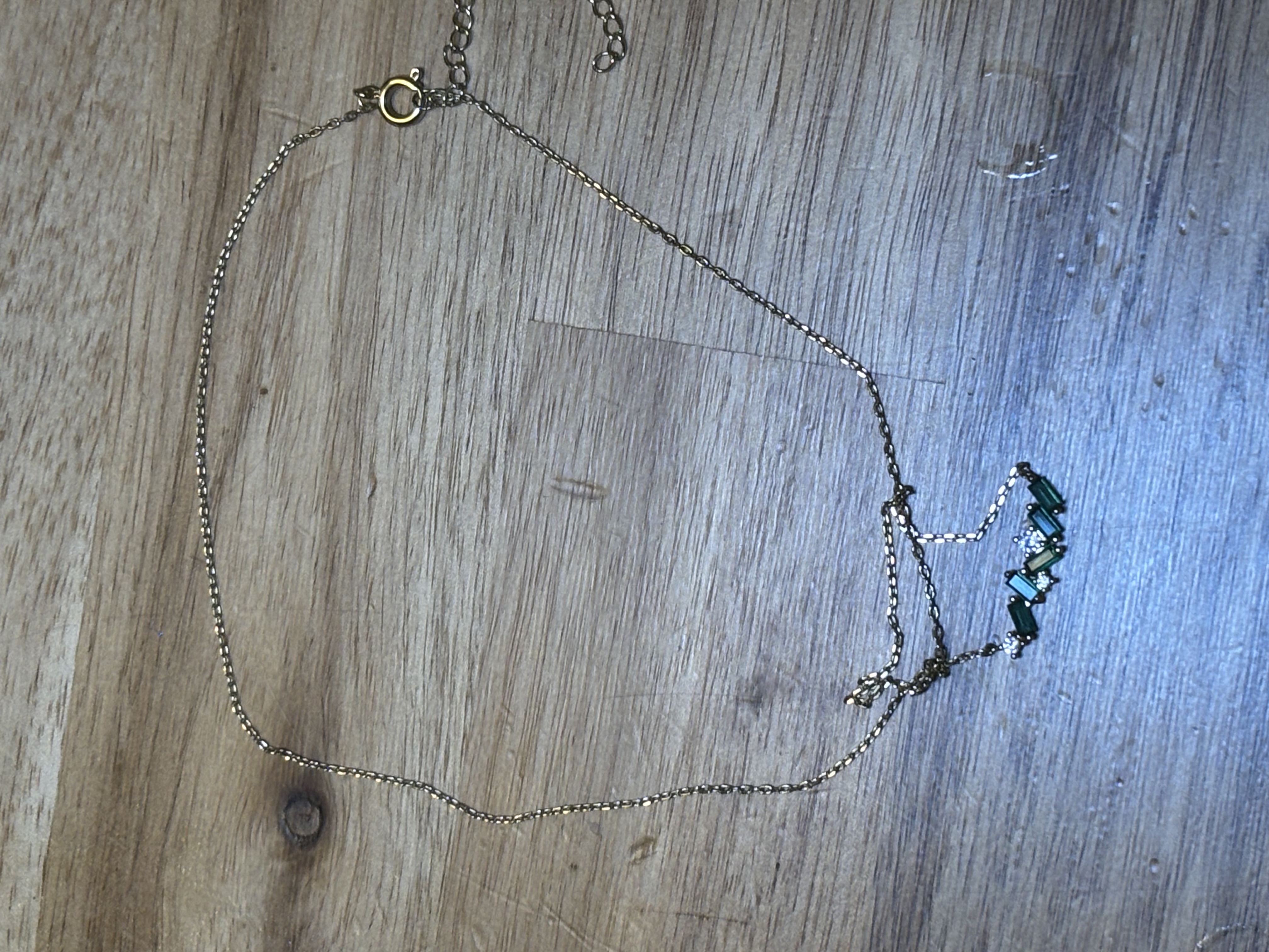 Heart Embellished Necklace Set
