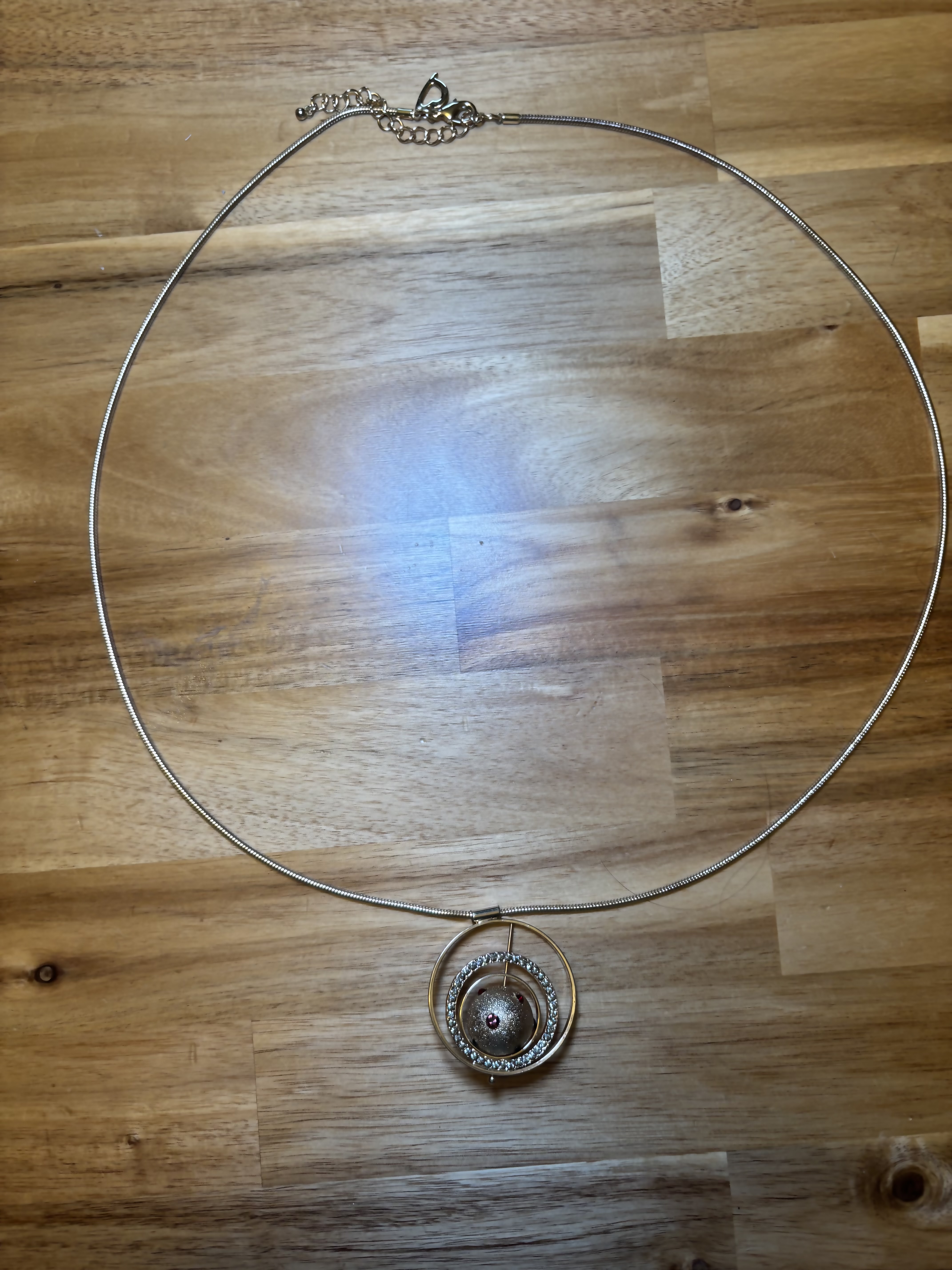 Elegantly Dazzling Orb Necklace