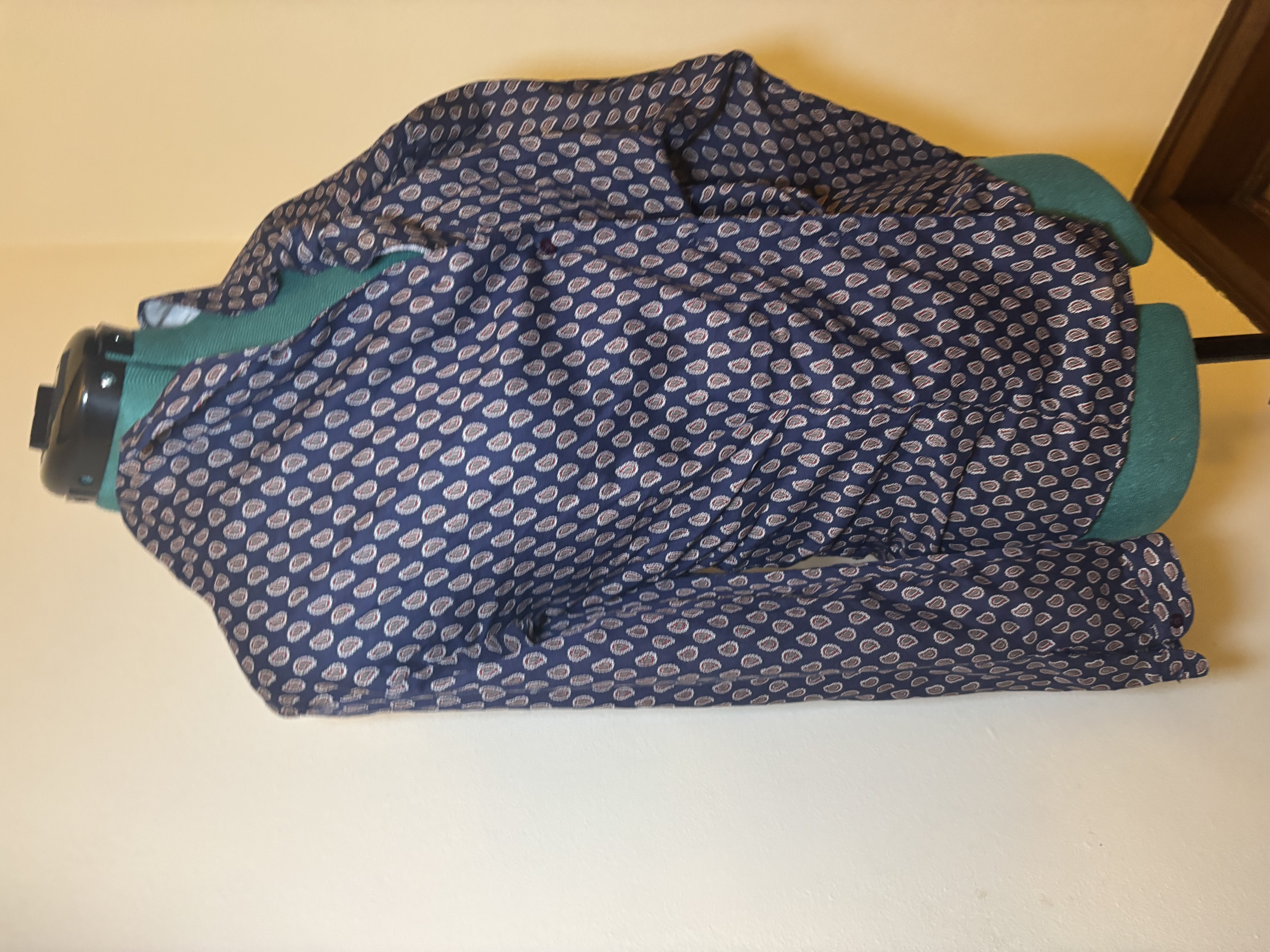 Mr. Witt Elegant Paisley Blouse