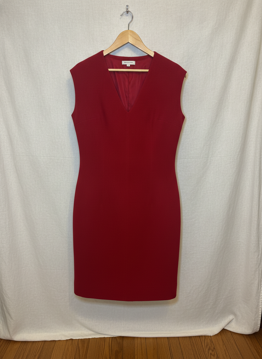 Unknown Brand Red Vest Dress - Studio Shot