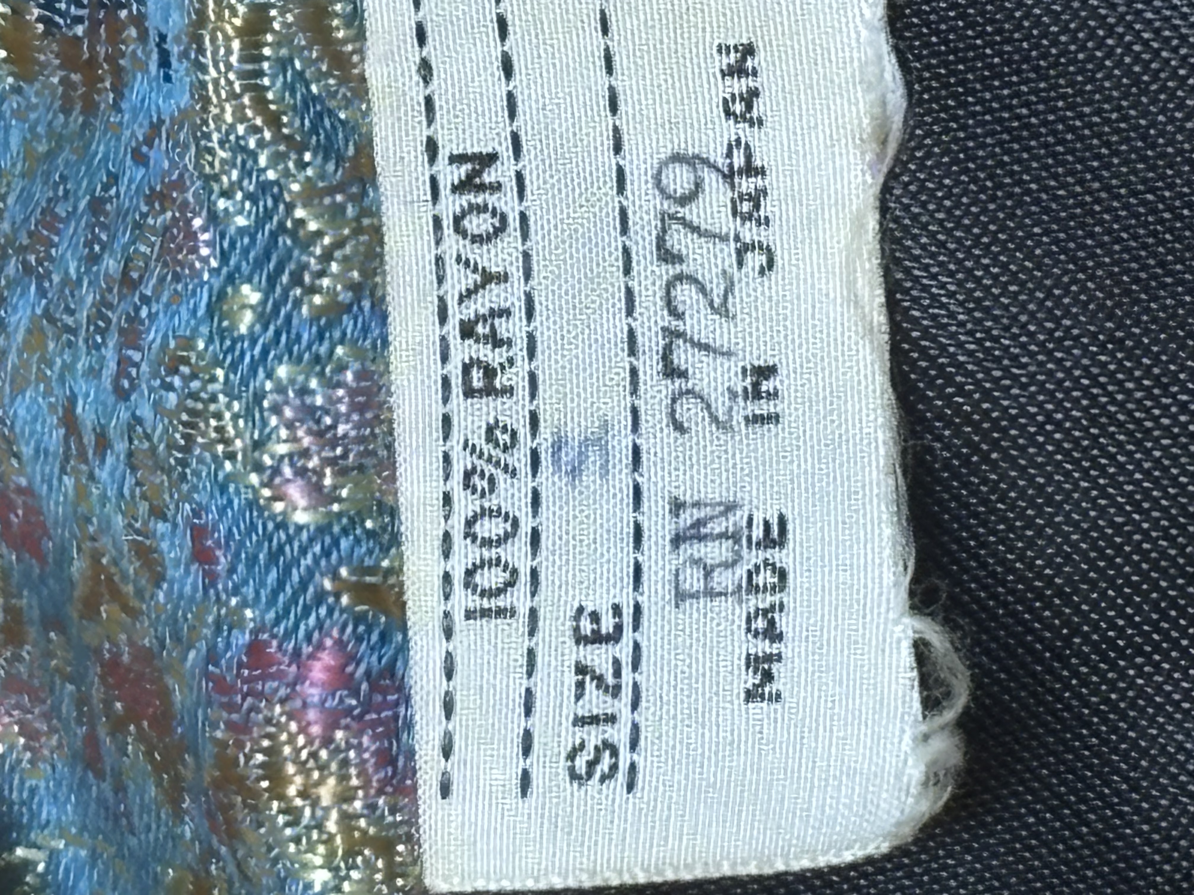 Vintage Metallic Brocade Jacket
