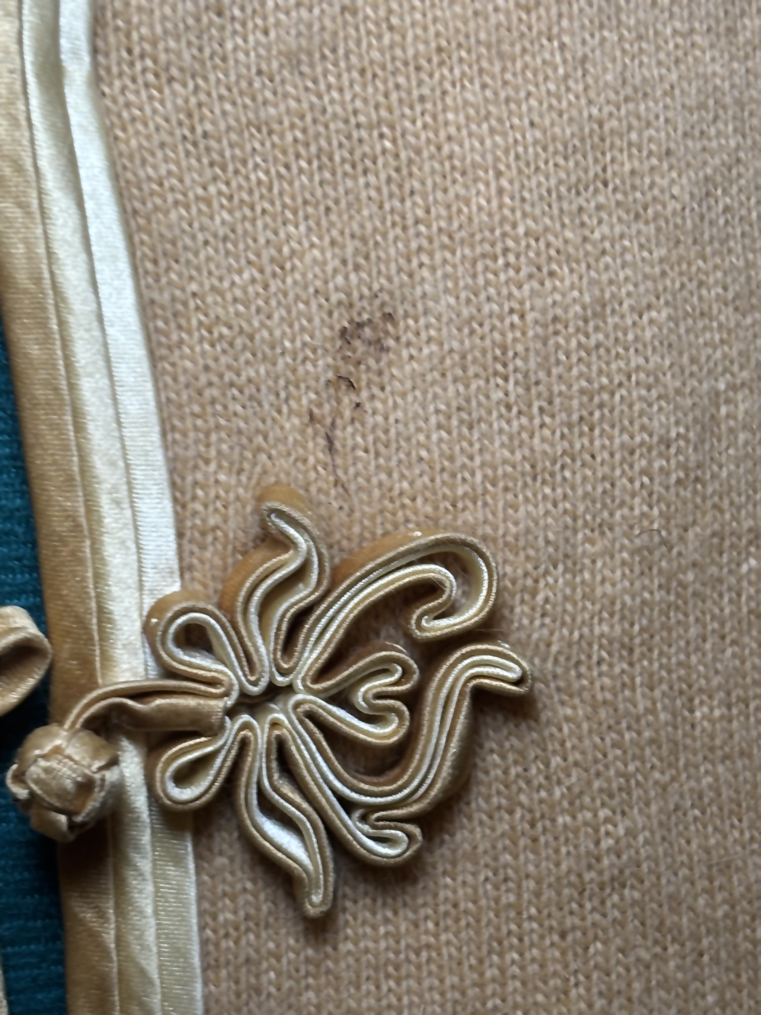 Royal Cathay Hand-Decorated Cardigan