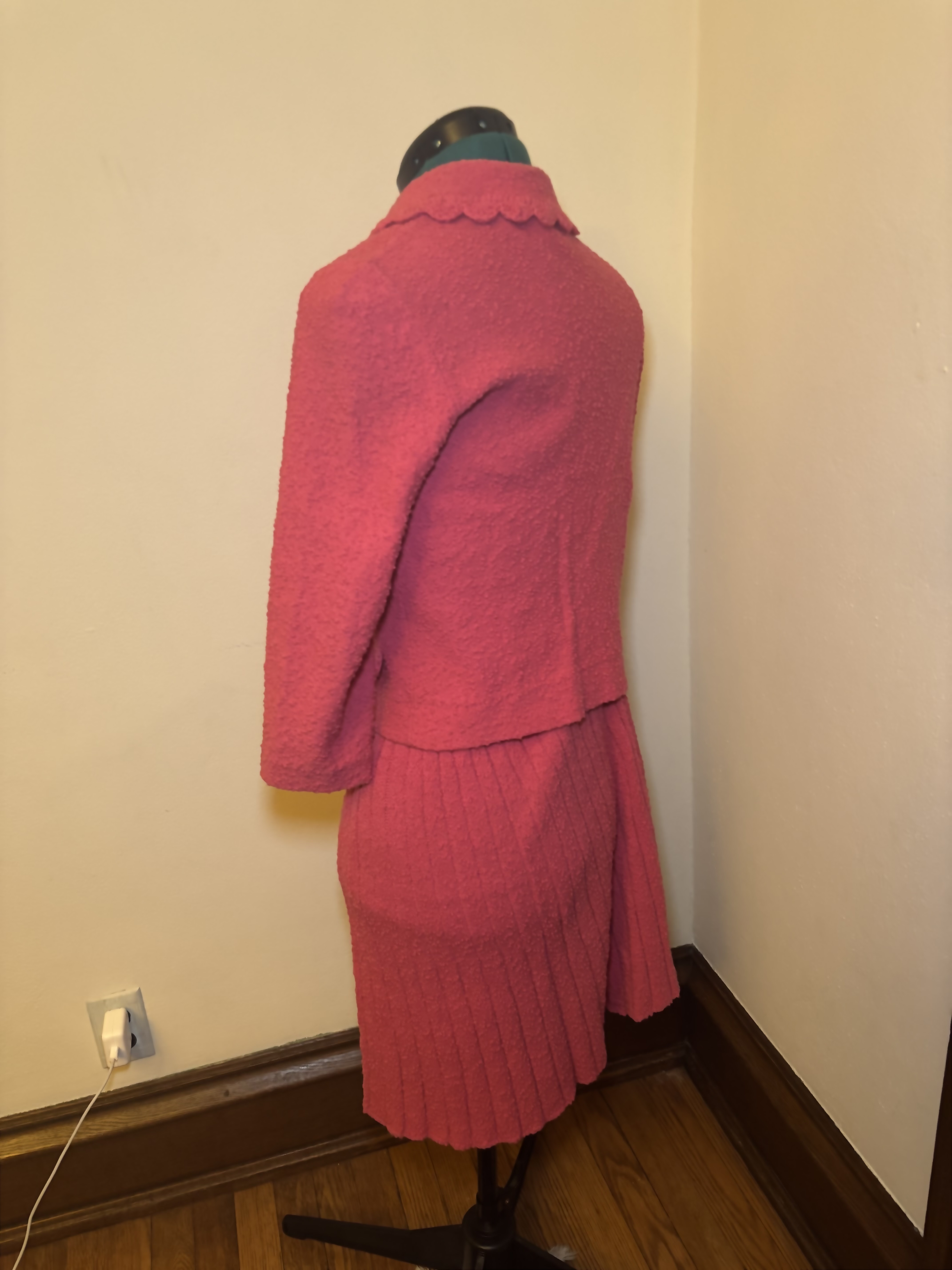 Kimberly Wool Vintage Skirt Suit