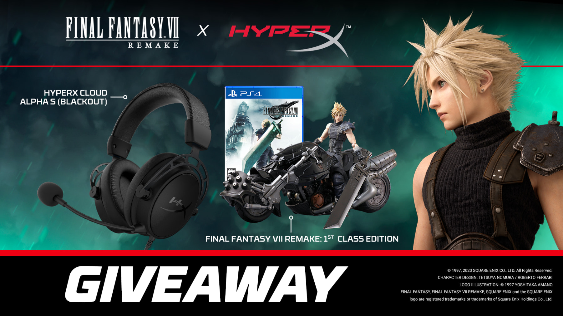 Hyperx X Final Fantasy 7 Remake T C Page