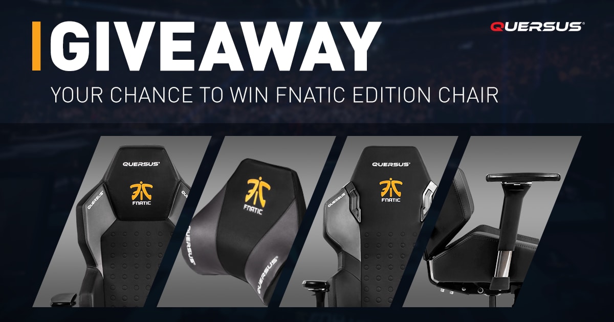 Win A Fnatic Edition Quersus Gaming Chair