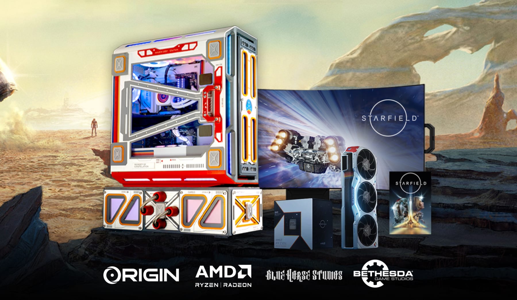 AMD Ryzen | Radeon | StarField Giveaway | ORIGIN PC