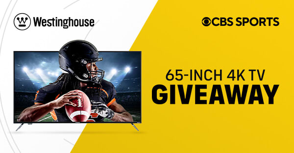 TV giveaway: Enter now for a chance at a 65-inch 4K Smart TV from CBS  Sports! 