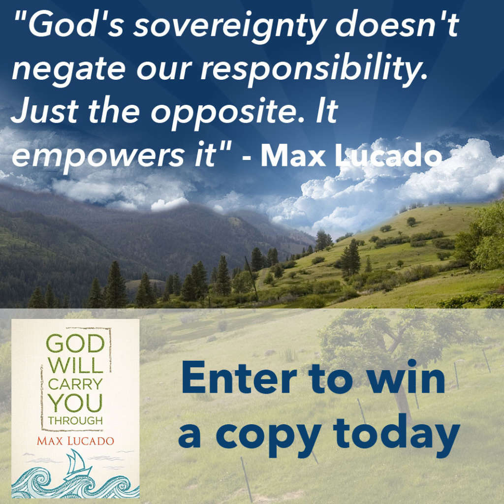 Max Lucado's New Book Giveaway