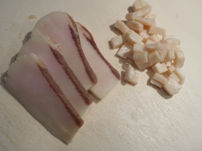 Cutting Up Artisan Salt Pork