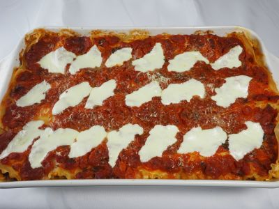 Lasagna 91 Cooked