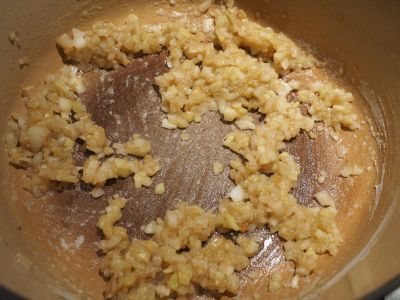 Add Enough Flour to the Vegetables to Soak Up the Fat