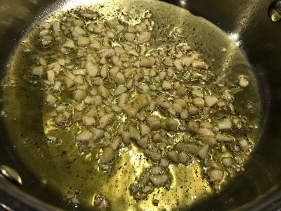 Garlic and Peppers in Oil & Butter