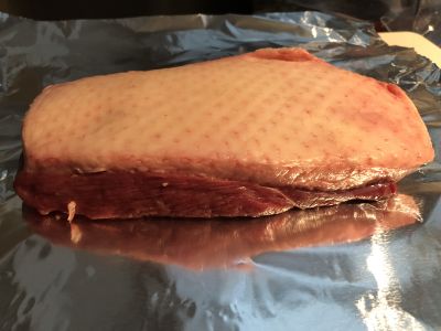 Duck Breast Before Scoring