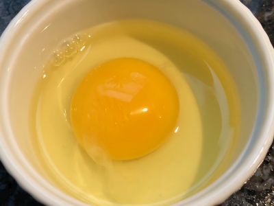 Break the Egg into a Ramekin