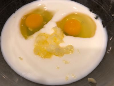 Wet Ingredients in a Bowl