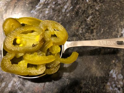 Jalapenos Before Chopping