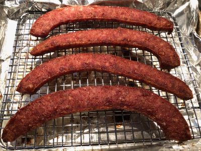 Roasted Sausage before Chopping