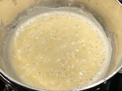 Cooking the Flour in the Butter, Stirring Often