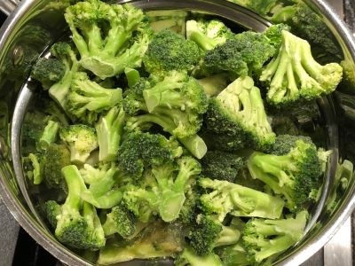 Frozen Broccoli Florets Ready for Steaming