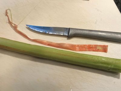 Peeling the Rhubarb