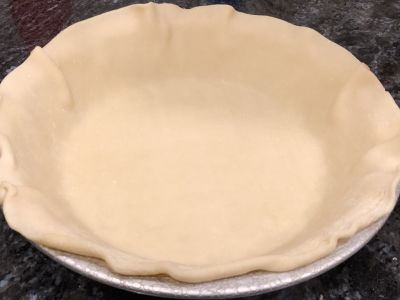 Place the Crust in the Pie Pan