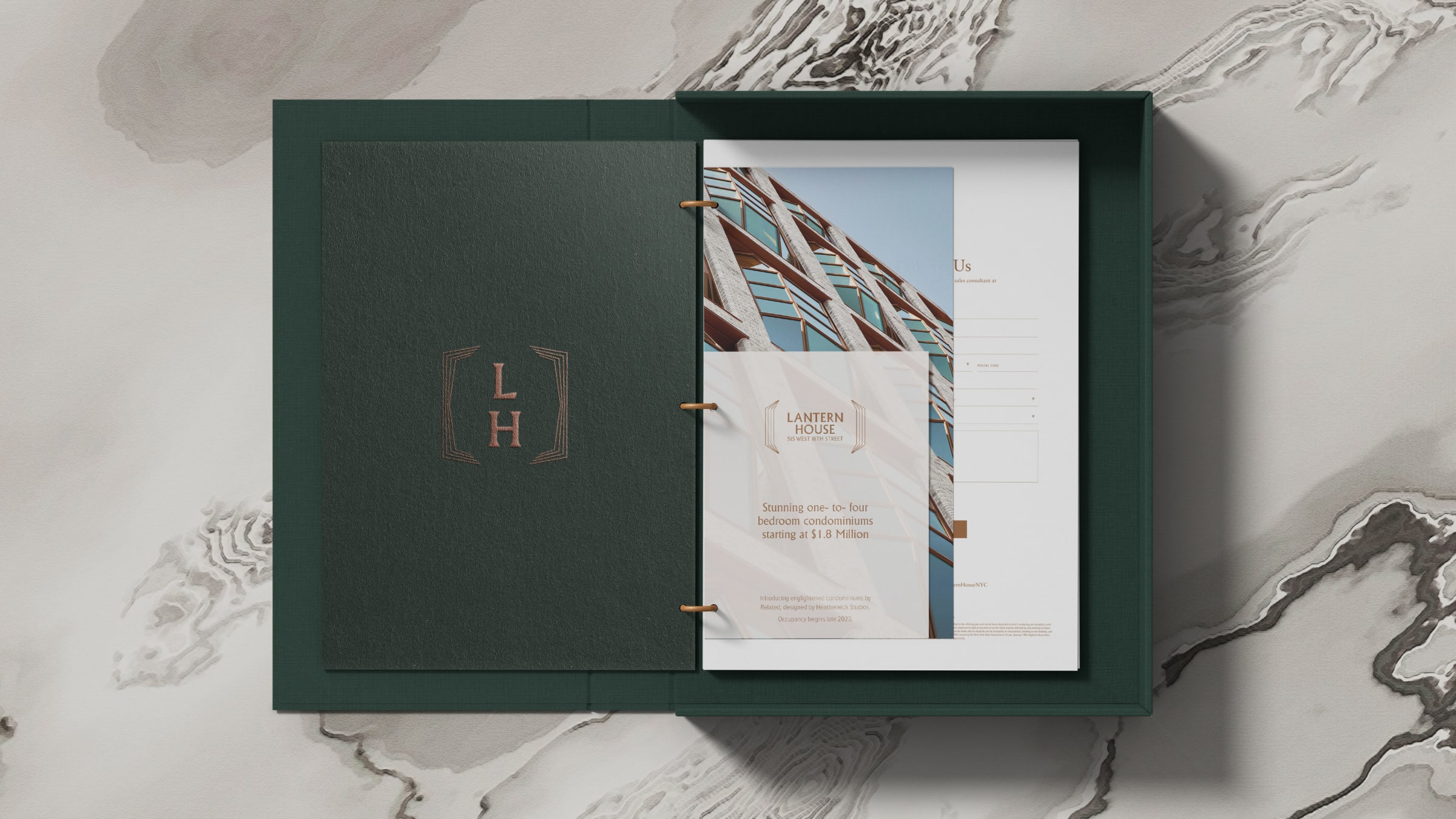 Lantern House Collateral Packaging