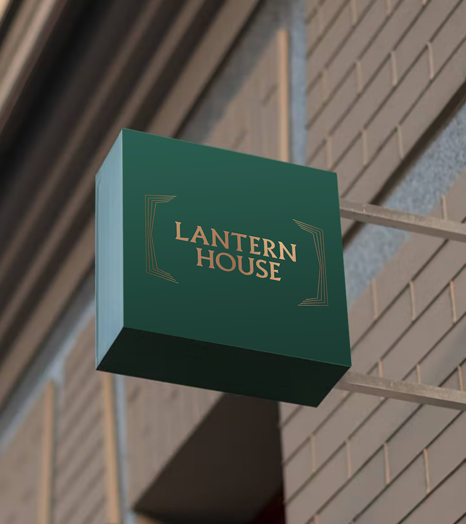 Lantern House Signage 