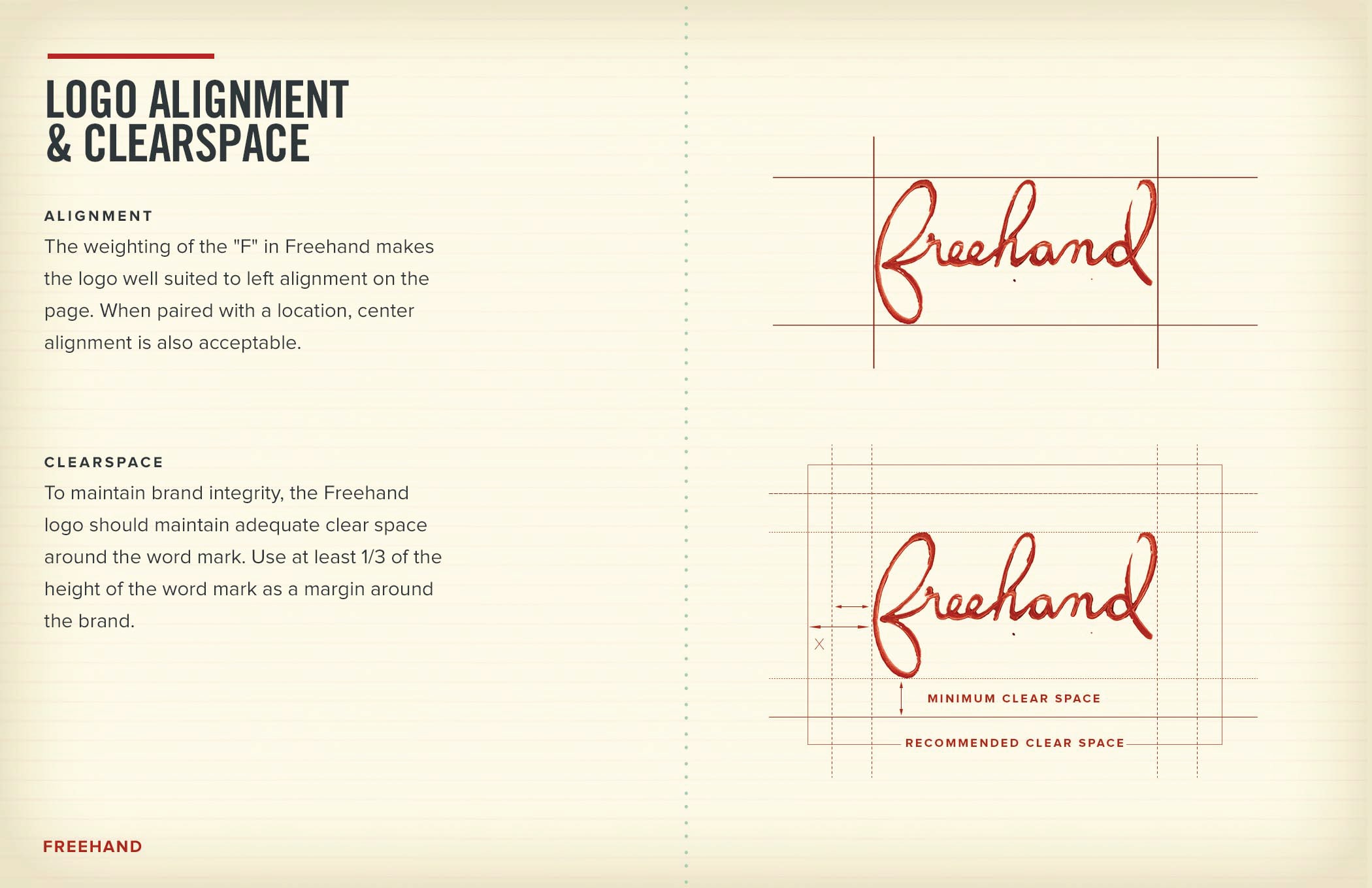 Freehand Hotels Brand Book Logos