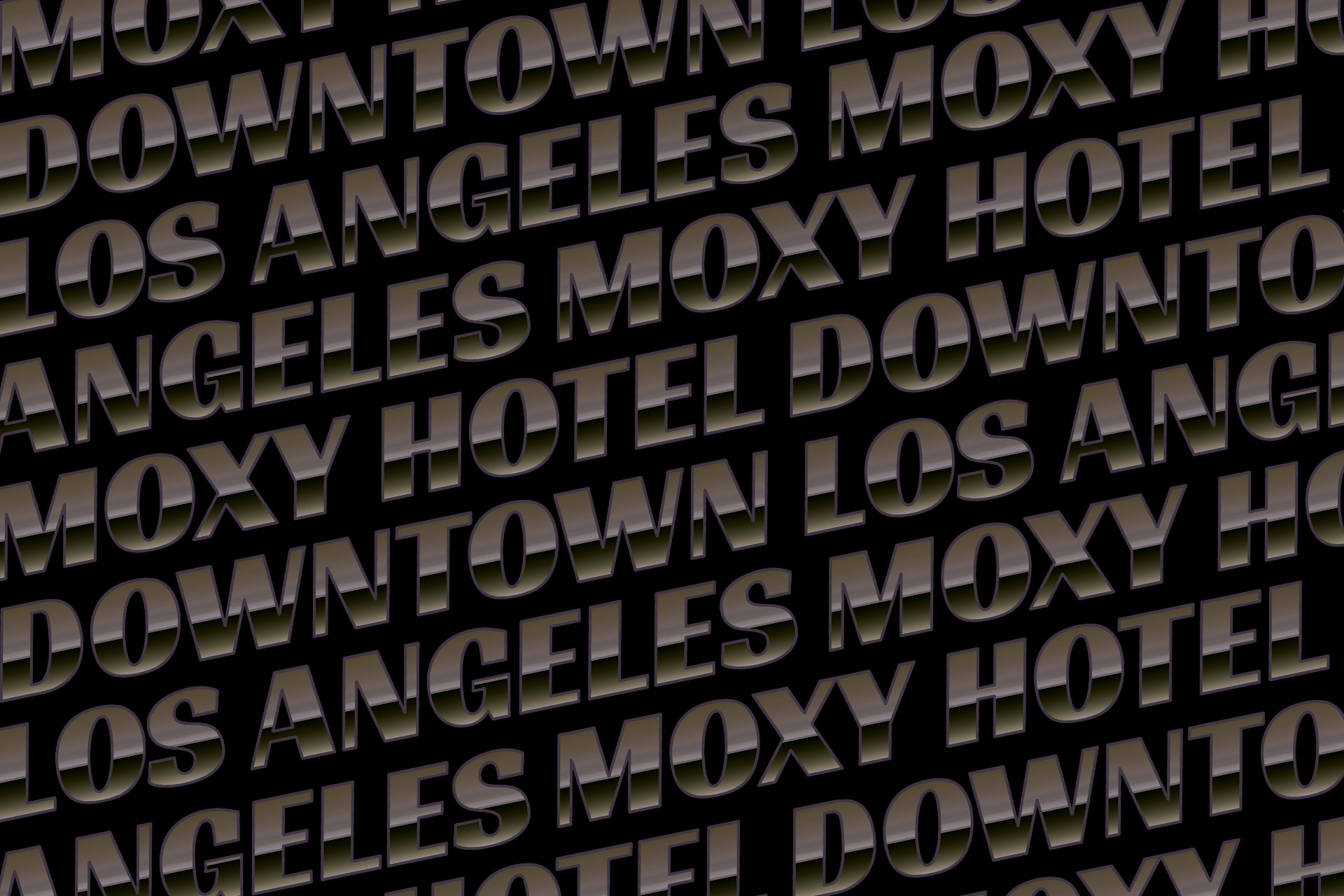 Moxy dtla logo pattern