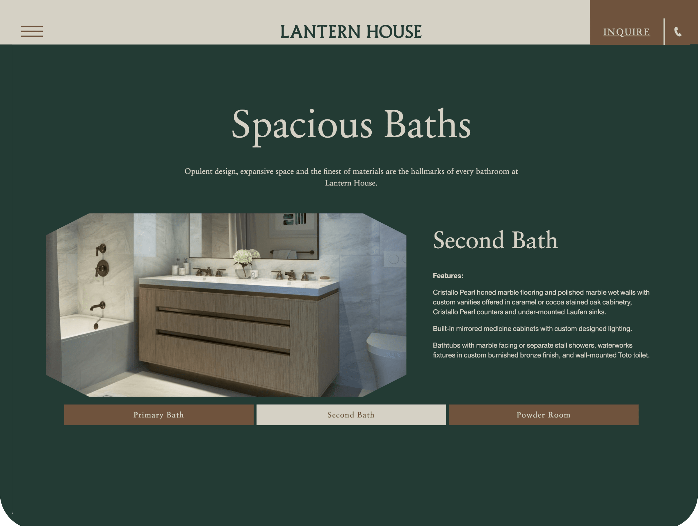 Lantern House Bath